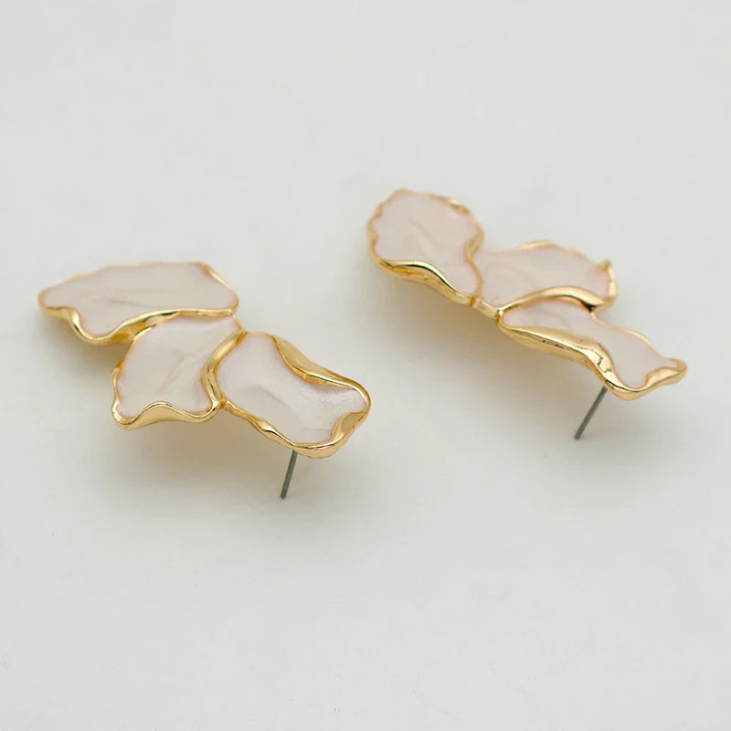 Flair - Haus De Fluer Enamel Earrings