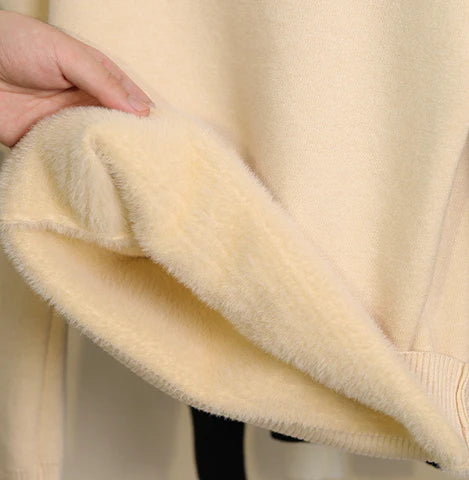 Flair - Maxi-Komfortpullover mit Rollkragen