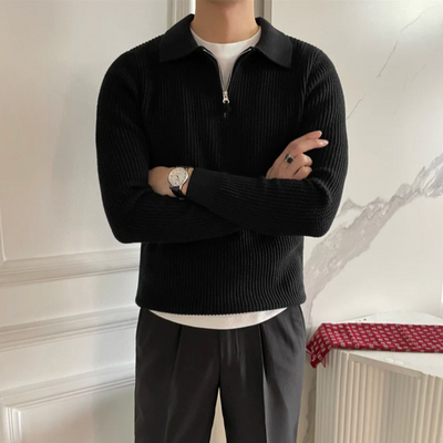 Flair - Herren Reißverschluss Sweatshirts | Rollkragen