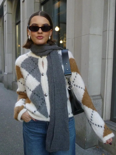 Flair - Strickjacke im Vintage-Stil