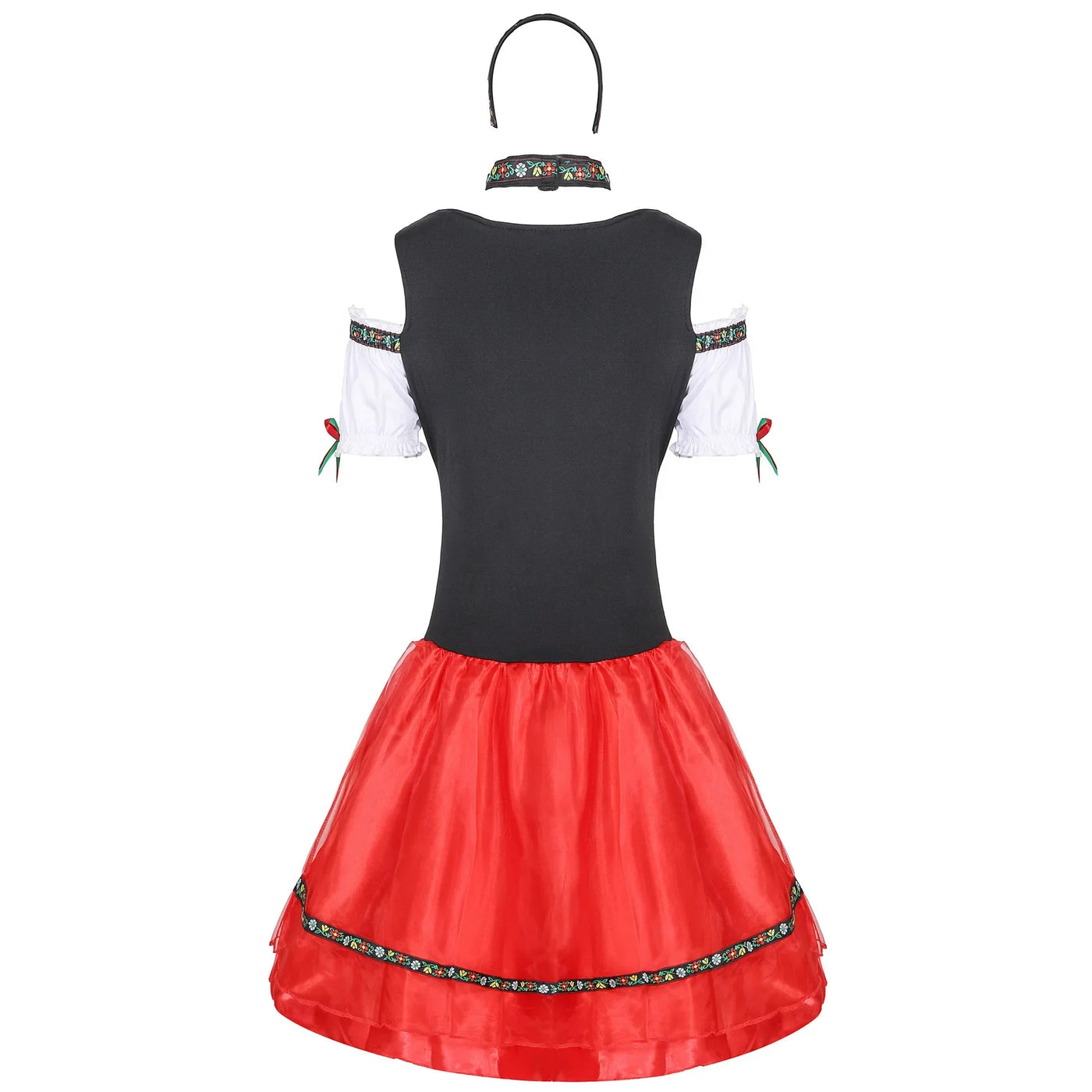 Flair - Damen Mini Dirndl Kleid | Oktoberfest