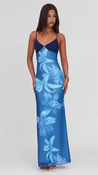 Flair - Florales Maxikleid