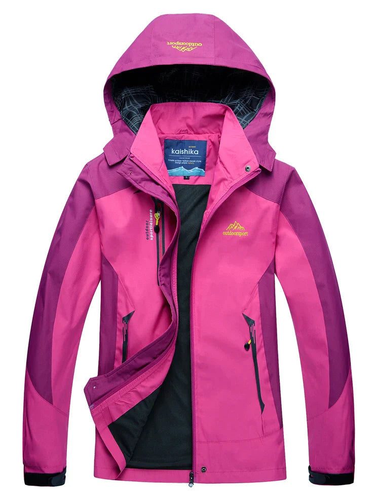 Flair - Damen Wasserdichte Windbreaker Jacke | Outdoor-Aktivitäten