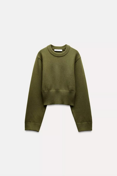 Flair - Premium Grüner Pullover