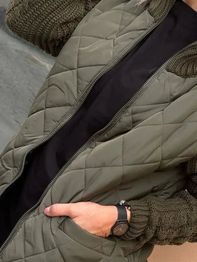 Flair - Damen Warme Strickjacke | Winter