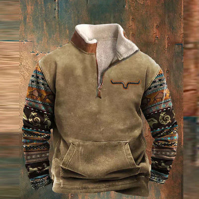 Flair - Bequemer Viertel-Reißverschluss-Pullover