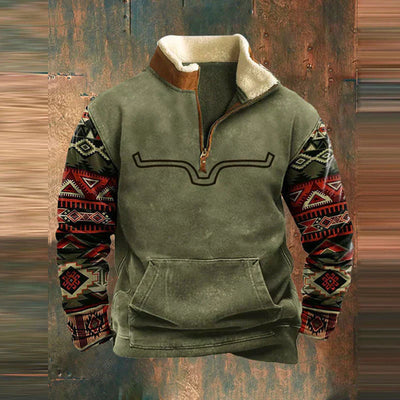 Flair - Bequemer Viertel-Reißverschluss-Pullover