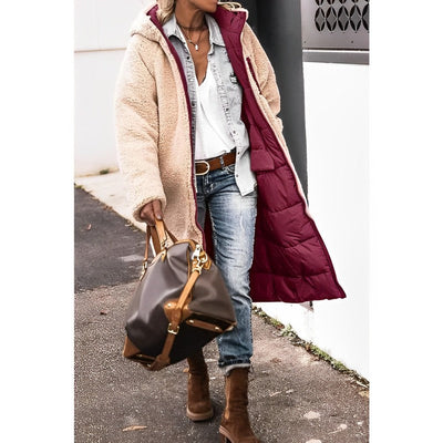 Flair - Damen Lange Warme Mantel | Winter