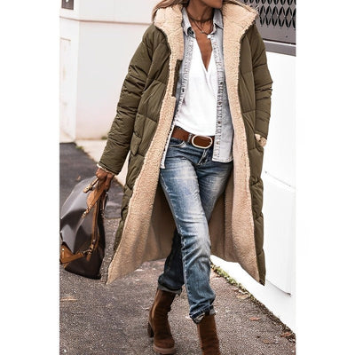 Flair - Damen Lange Warme Mantel | Winter