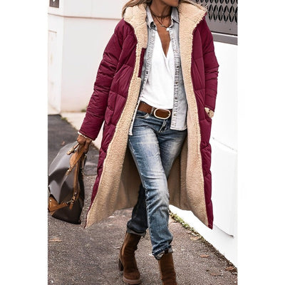 Flair - Damen Lange Warme Mantel | Winter