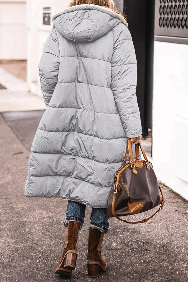 Flair - Damen Lange Warme Mantel | Winter