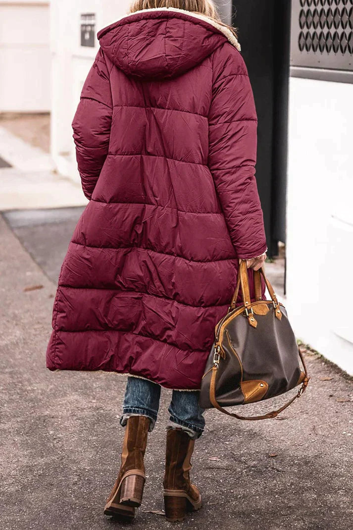Flair - Damen Lange Warme Mantel | Winter