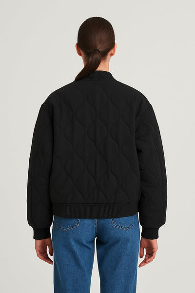 Flair - Damen Oversized Bomberjacke | Übergangsjacke mit Reißverschluss