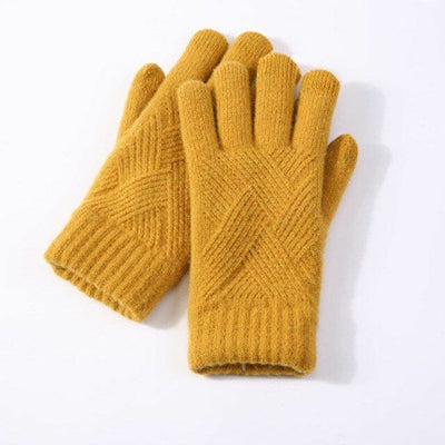 Flair - Warme gestrickte Handschuhe