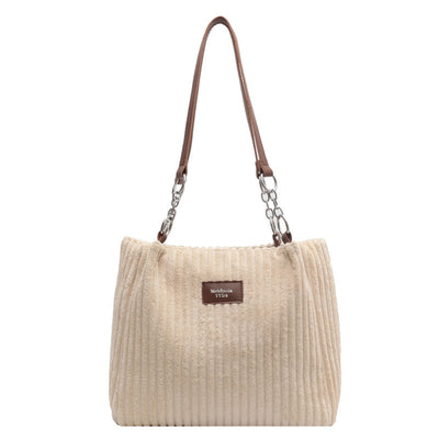 Flair - Große Retro-Cordtasche