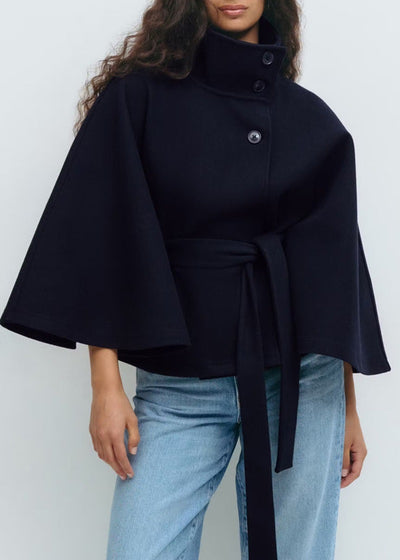 Flair - Damen Warme Kurze Mantel | Herbst