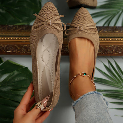 Flair - Spitz zulaufende Loafer aus Strick