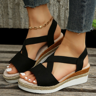 Flair - Kreuzriemchen-Sandalen