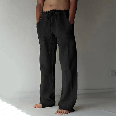 Flair - Herren Baggy Leinenhose