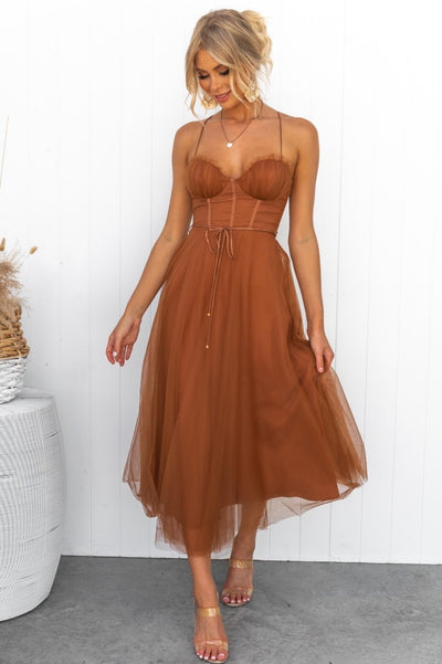 Flair - Mesh Partykleid