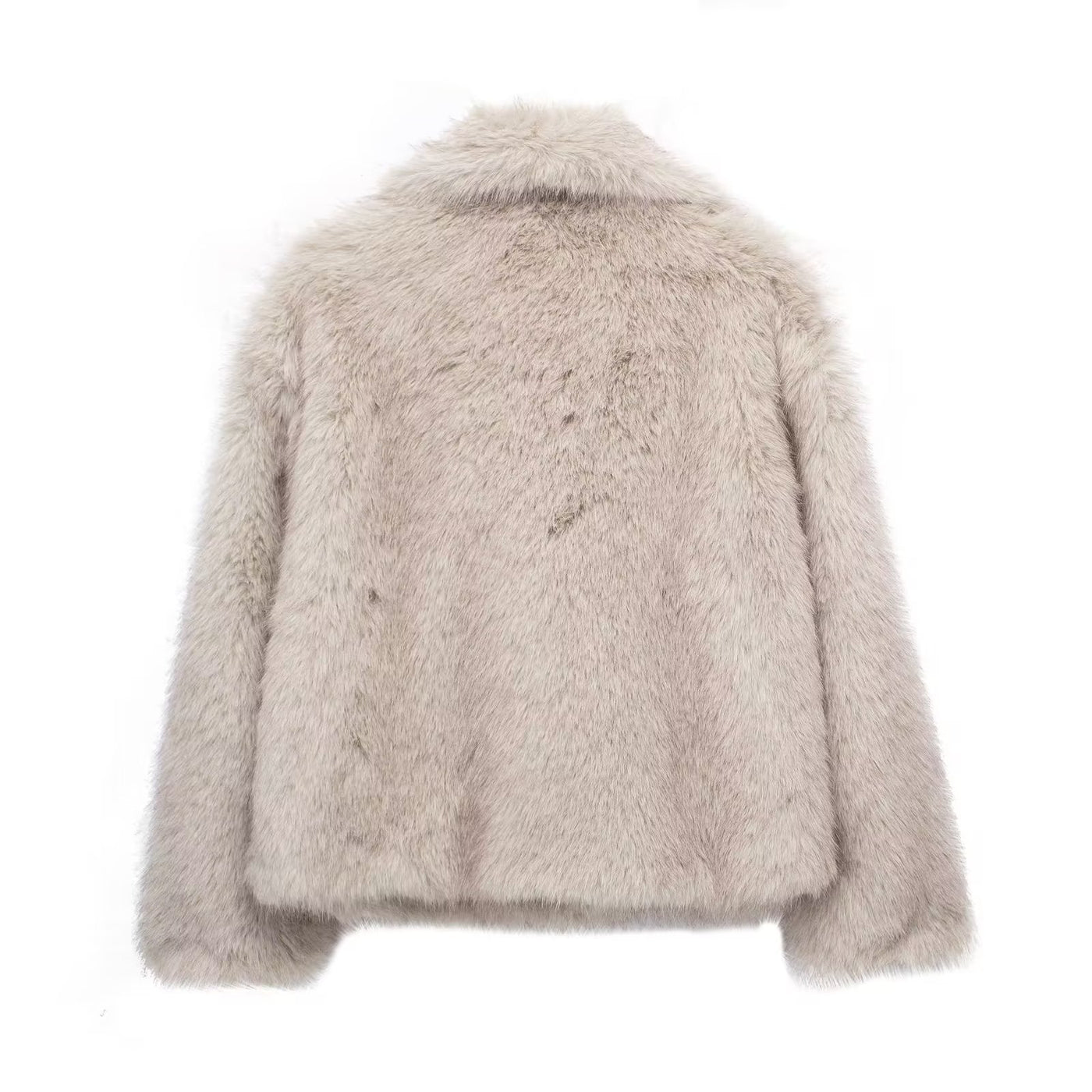 Flair - Daman Flauschiger Plüsche Jacke | Winter