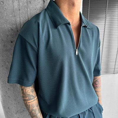 Flair - Summer Zipper Polo Set