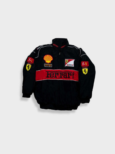 Flair - Vintage Rote Ferrari Jacke