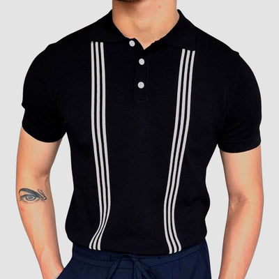 Flair - Gestreiftes Polo T-Shirt