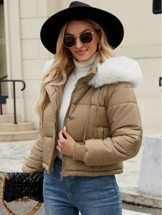 Flair - Damen Kurze Daunen Parka | Winter