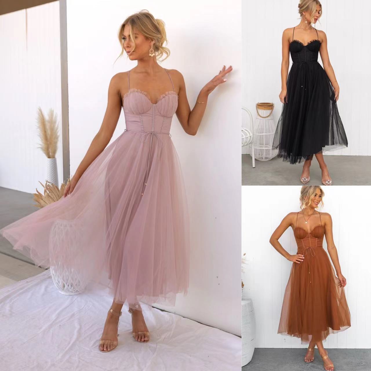 Flair - Mesh Partykleid