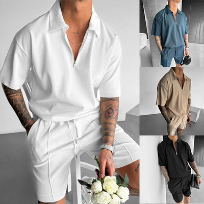 Flair - Summer Zipper Polo Set