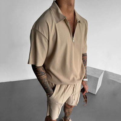 Flair - Summer Zipper Polo Set