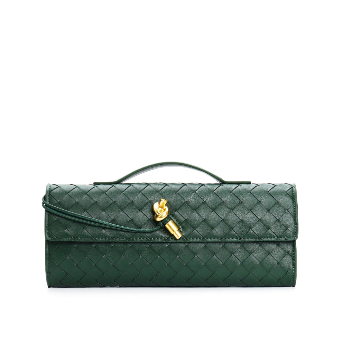 Flair - Damen  Geflochtene Echtleder Tasche | Herbst