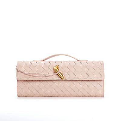 Flair - Damen  Geflochtene Echtleder Tasche | Herbst