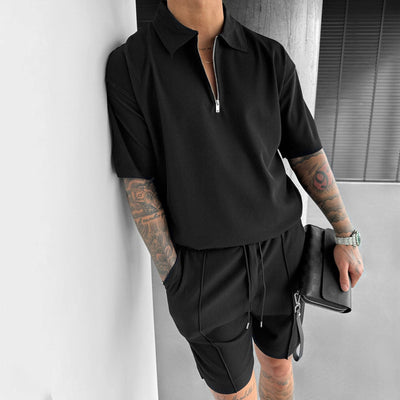 Flair - Summer Zipper Polo Set