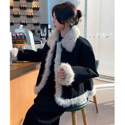 Flair - Damen Denim Puffer Jacket | Winter