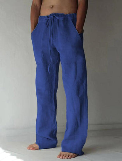 Flair - Herren Baggy Leinenhose