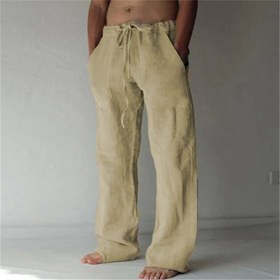 Flair - Herren Baggy Leinenhose