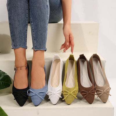 Flair - Spitz zulaufende Loafer aus Strick