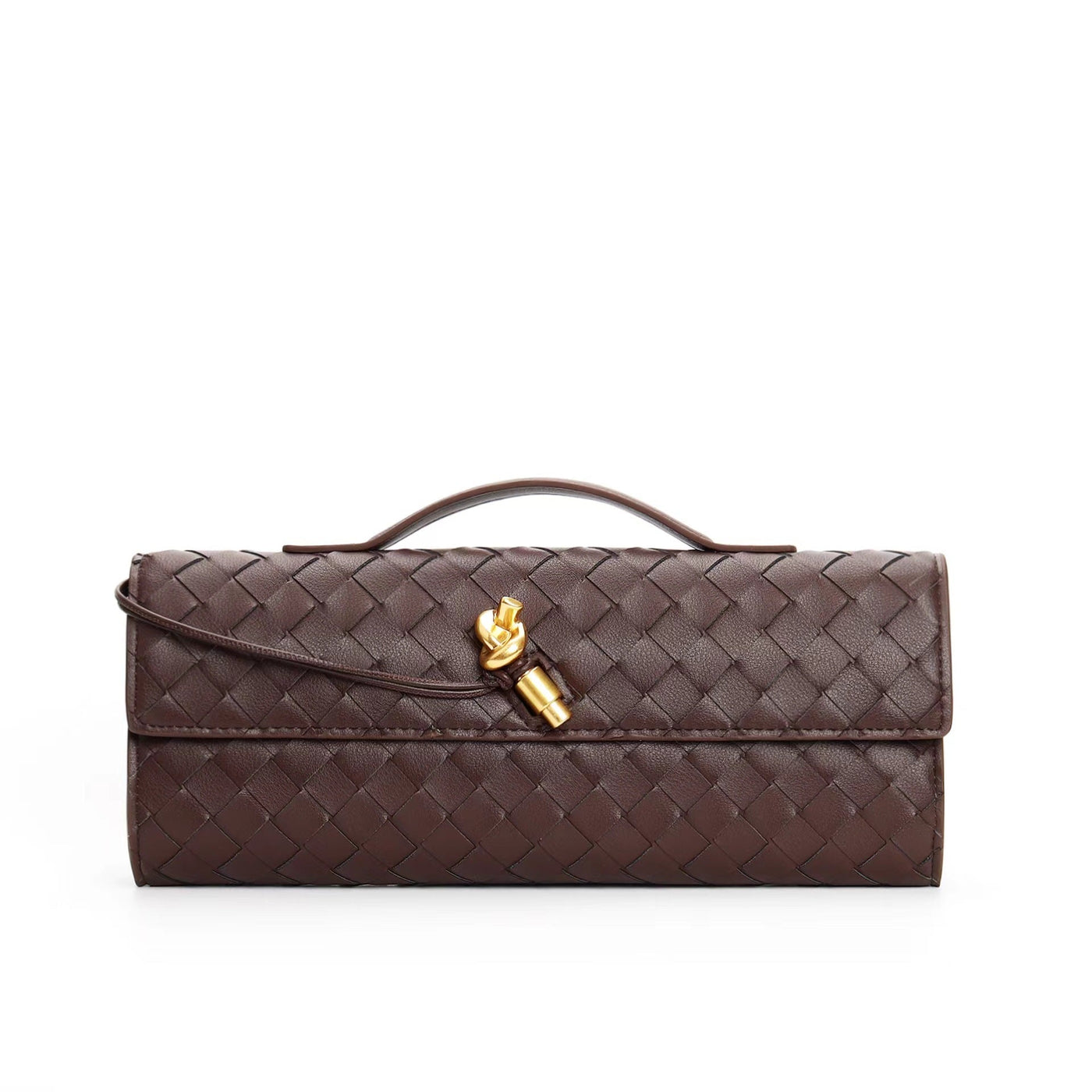Flair - Damen  Geflochtene Echtleder Tasche | Herbst