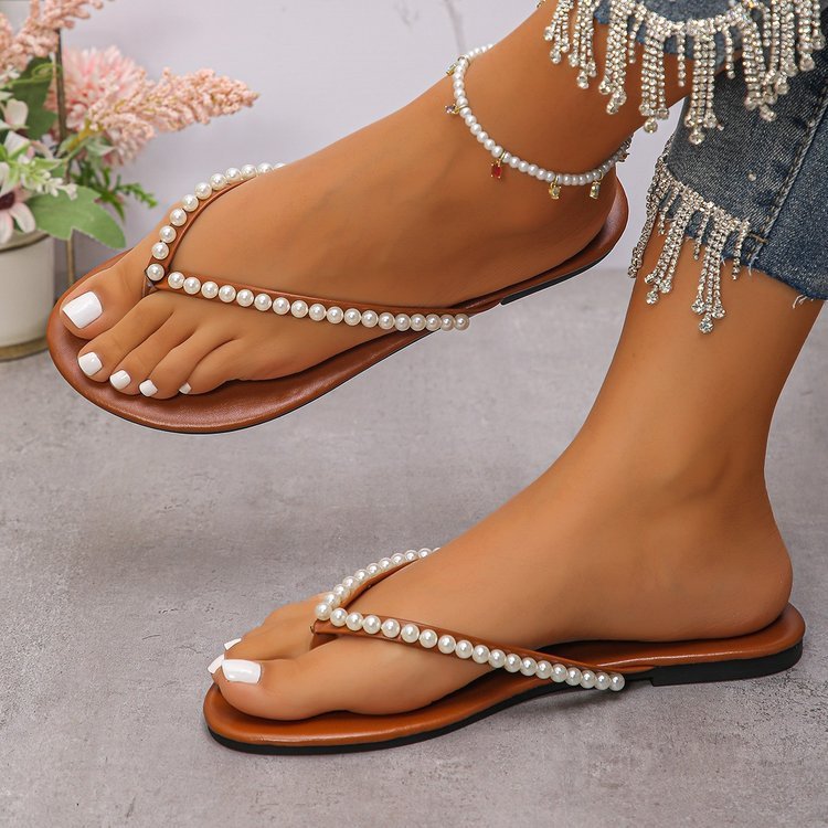 Flair - Sommer-Perlenstrand-Flip-Flops