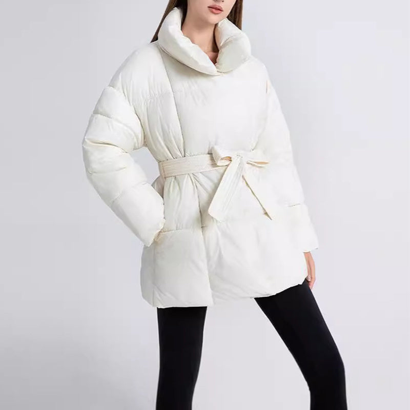 Flair- Damen Schnürsenkel Warme Jacke | Winter