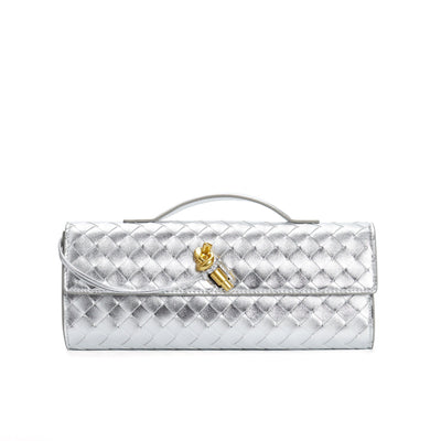 Flair - Damen  Geflochtene Echtleder Tasche | Herbst