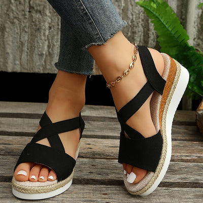 Flair - Kreuzriemchen-Sandalen