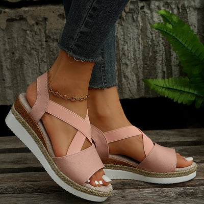 Flair - Kreuzriemchen-Sandalen