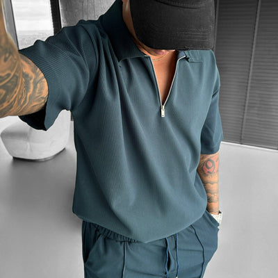 Flair - Summer Zipper Polo Set