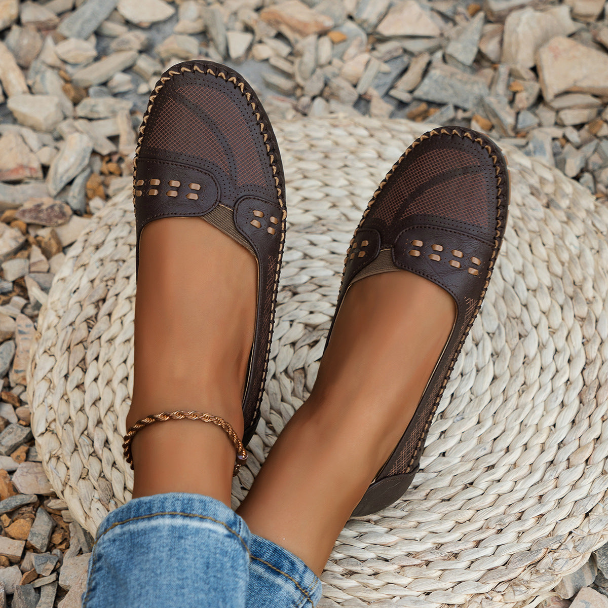 Flair - Suture Laser Flache Loafers