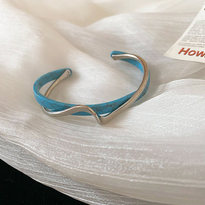 Flair - Weißer Muschelteller Armband