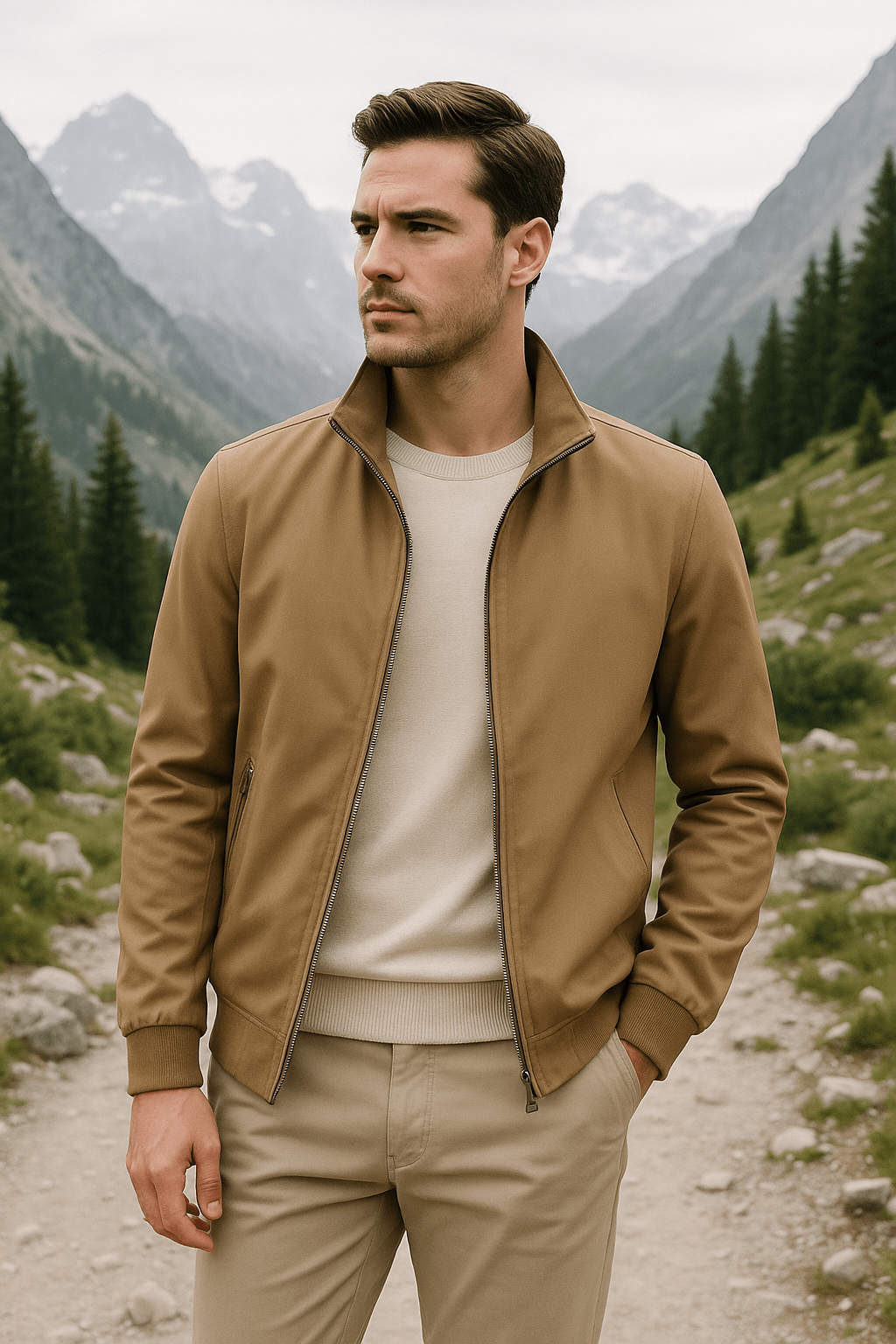 Flair - Regen Softshelljacke für Herren | Herbst