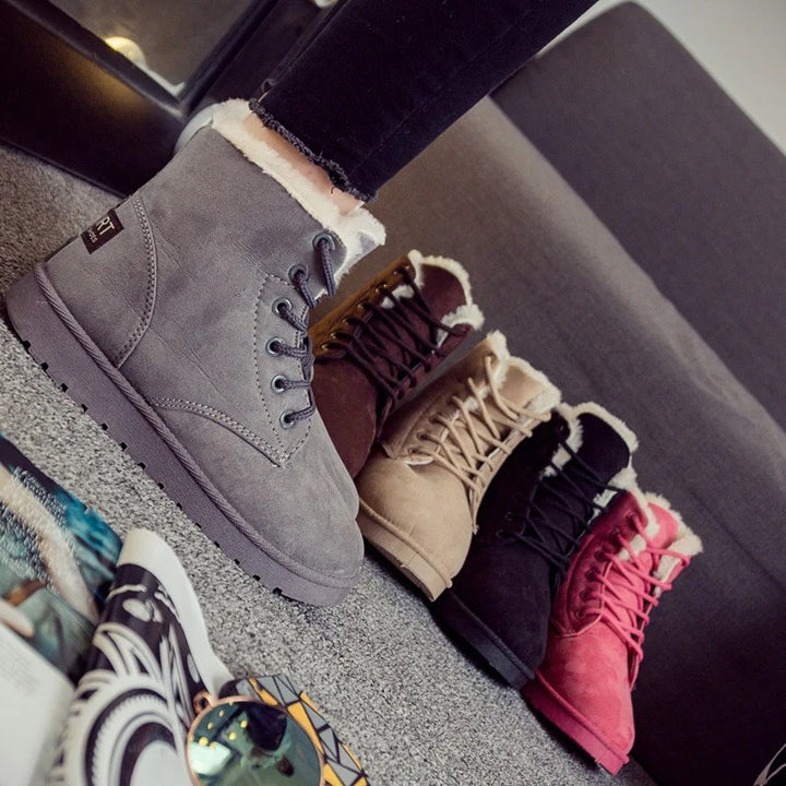 Flair - Damen Gepolsterte Winterstiefel | Gefüttert